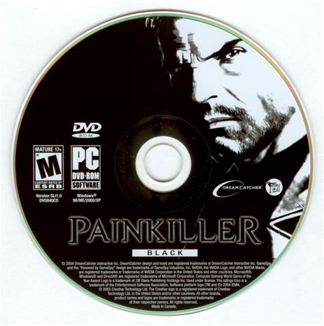 Painkiller Black Limited Edition Dvd Cover Or Packaging Material