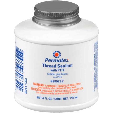 Permatex® Thread Sealant With Ptfe 4 Oz Permatex