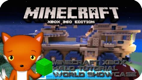Minecraft Xbox Halo Tutorial World Showcase Youtube
