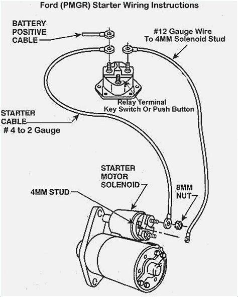 Wiring Starter Motor Diagram