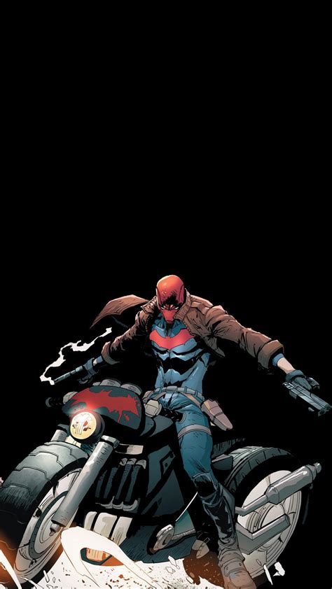 Couldnt Find A Red Hood Wallpaper With Black Backgroundso I Made One