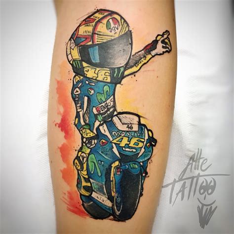 Weitere ideen zu tattoo ideen, tattoo ideen männer, motorrad. #alletattoo #tattoo #tatuaggio #valentinorossi #vr46 # ...