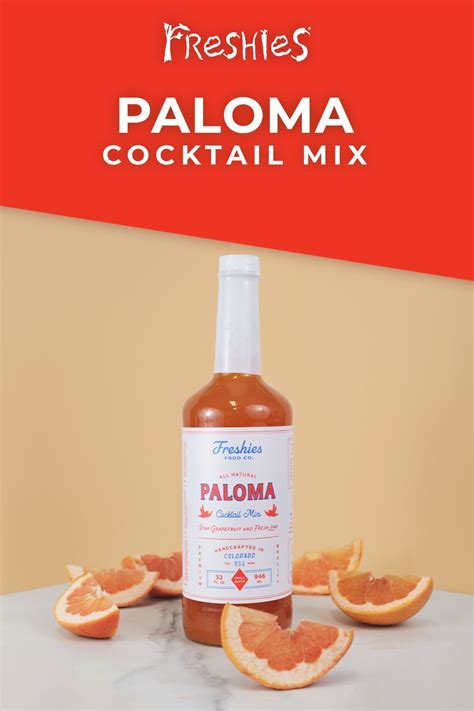 Paloma Cocktail Mix Classic Cocktails Paloma Cocktail