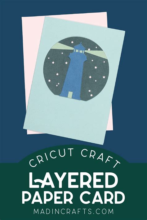 Cricut Layered Paper Card With Pictures Crafts Mad In Crafts