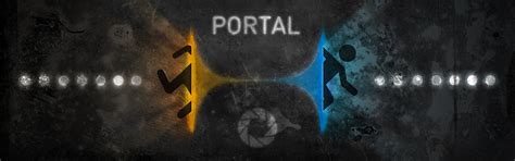 50 Portal Dual Screen Wallpaper