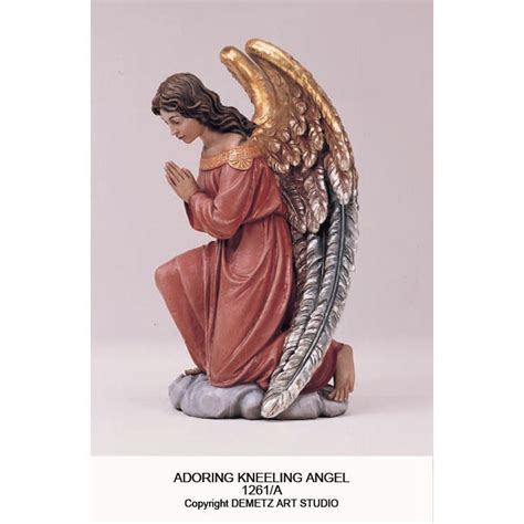 Create a page for a celebrity, band or business. Demetz Art Studio - Adoring Kneeling Angel Statues 1260/A ...