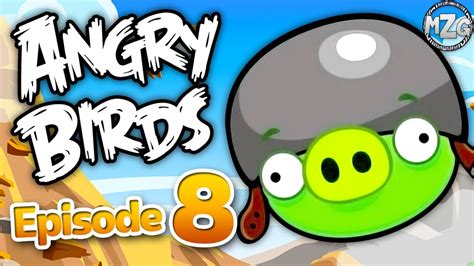 Angry Birds Gameplay Walkthrough Part 8 Danger Above Levels 8 1 8