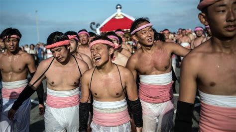 Japan S Naked Festival Of The Gods