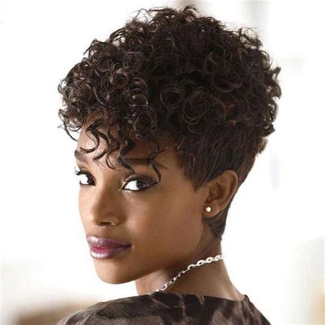 Luna 034 Ⅱ Women Short Curly Wig Texture Rich For African