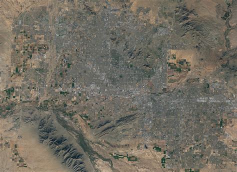 Nasa Satellite Captures Super Bowl Cities Phoenix Flickr