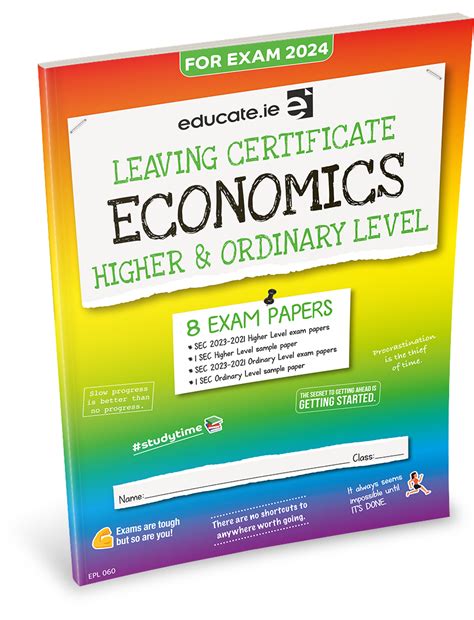 2024 Economics Exam Papers Leaving Cert Higher And Ordinary Level