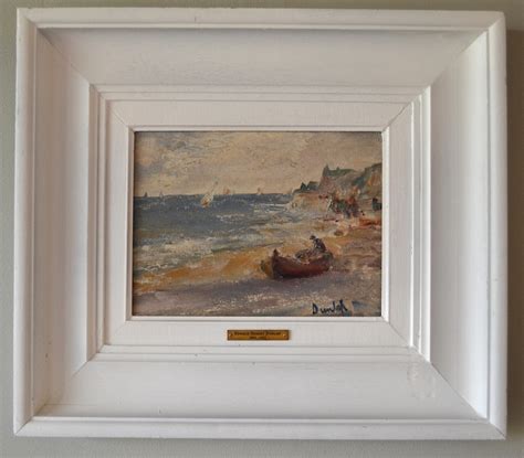 Ronald Ossory Dunlop Irish 1894 1973 Seascape Impressionist Oil On