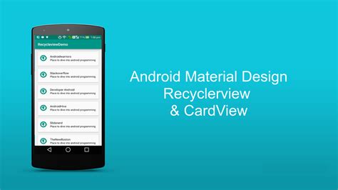 Android Studio Recyclerview Item Layout Senseer