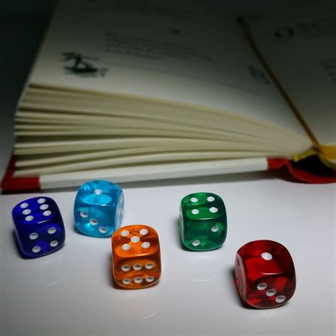 Book And Lucky Dice Free Image Download
