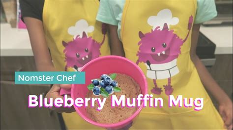 Blueberry Muffin In A Mug Recipe From Nomsterchef Youtube