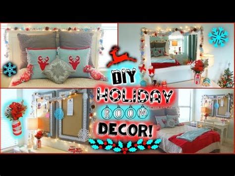 See more ideas about christmas decorations, christmas crafts, christmas diy. DIY Holiday / Winter Room Decor + Easy Ways to Decorate ...