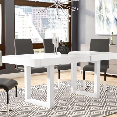 Marissa Expandable Dining Table Dinner Tables Furniture White Dining
