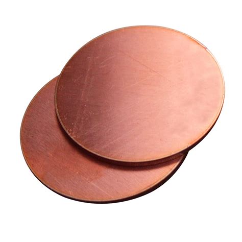 T2 Conductive Red Copper Round Pure Copper Plate Diy Copper