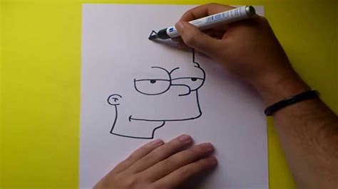 Como Dibujar A Bart Simpson Paso A Paso Los Simpsons How To Draw Bart The Simpsons Youtube