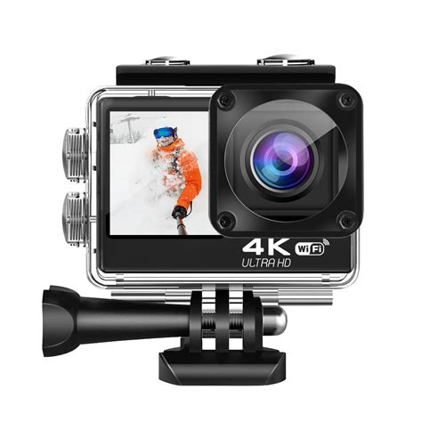 At Q60cr 4k Action Camera Met Touchscreen 4k 60 Fps