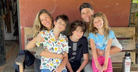 Tom Brady Takes Children To Movies After Gisele Bundchen Divorce