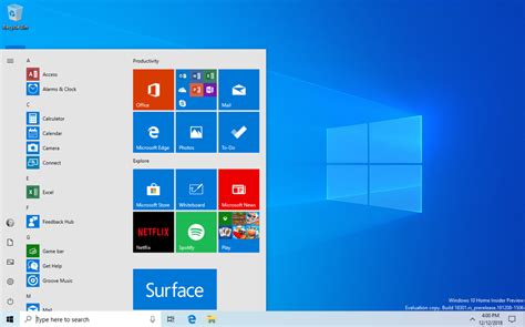 Microsoft Releases Windows 10 Insider Preview Build 18305 19h1 To The