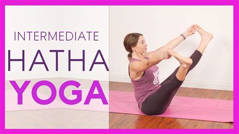 Hatha Yoga Flow Intermediate 45 Min Class Youtube