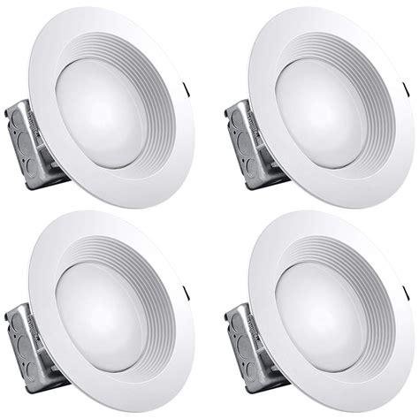 Luxrite 8 Inch Led Recessed Lighting Kit With Junction Box 25w 3000k