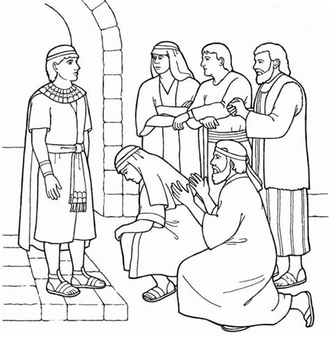 Joseph And His Brothers Coloring Page Download Print Or Color Online