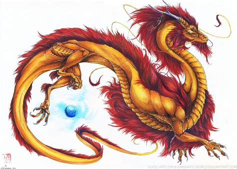 Imperial Gold By Isvoc Eastern Dragon Dragon Art Fantasy Dragon