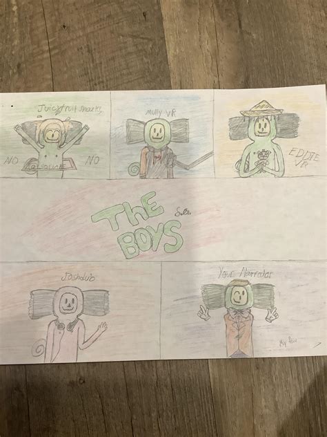 The Boys As Their Own Brush Characters Rtheboyschannel