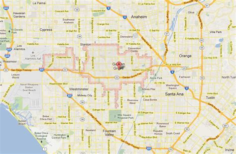 Everything was exactly how they explained from start to finish and they got me a way better offer than the local bank. Garden Grove California Map