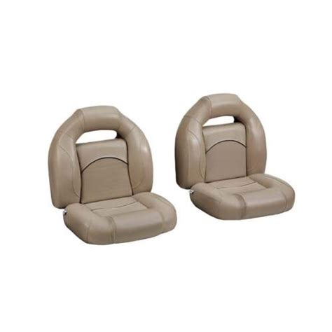 Deckmate 4 Piece Bass Boat Seats Tan Set Of Two Ebay