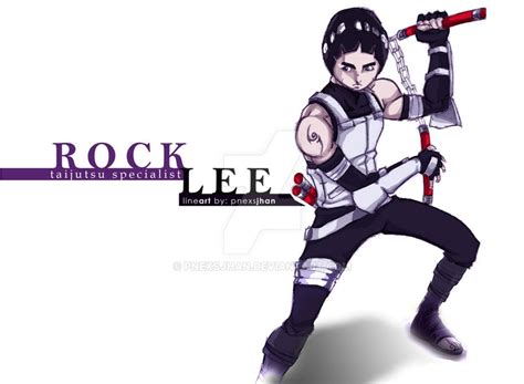 Rock Lee Of Naruto Shippuden By Pnexsjhan On Deviantart