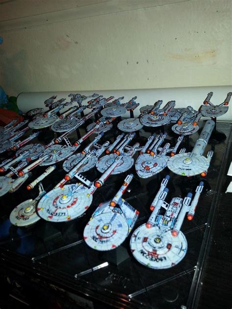 Star Trek Starfleet Fasa 400 Starship Rare Miniatures All Fleets 12
