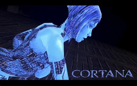 X X Hologram Halo Cortana Xbox Coolwallpapers Me