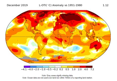 According To NASA 2019 Was The Second Hottest Year On Record