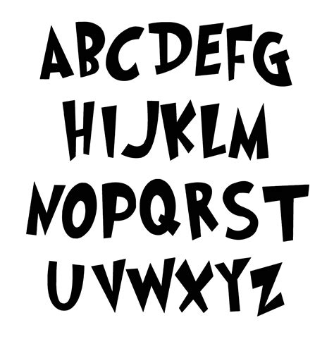 9 Best Free Printable Alphabet Designs