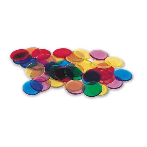 Transparent Colour Counting Chips Classroom Essentials Scholastic Canada