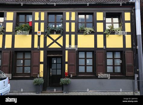 Recklinghausen Traditional German Architecture Half Timbered House
