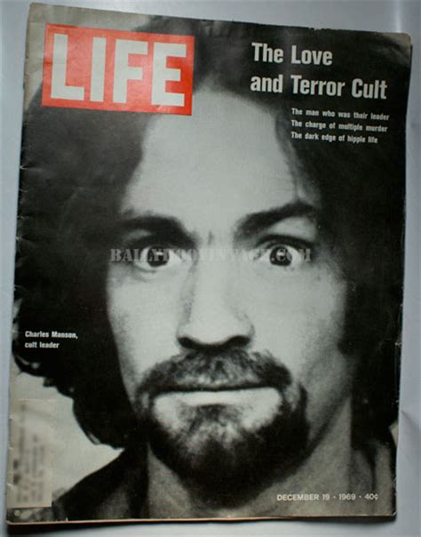 Life Magazine Dec 1969 Manson Cover