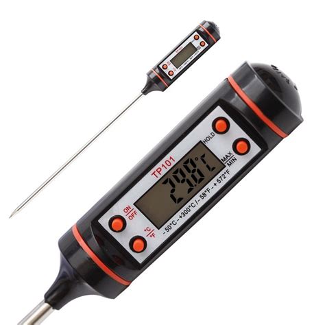Shashinki Tp101 Digital Food Thermometer With Lcd Display Dry