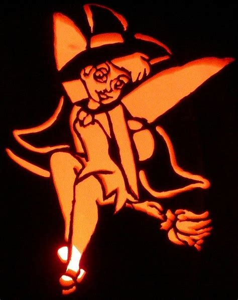 Tinkerbell Halloween Pumpkin Stencils Tinkerbell Pumpkin Pumpkin