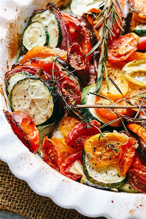 Place on a hot grill and grill, turning once, until they are cooked and the grill marks show. Fresh Herb and Summer Vegetable Tian | Joanne Eats Well ...