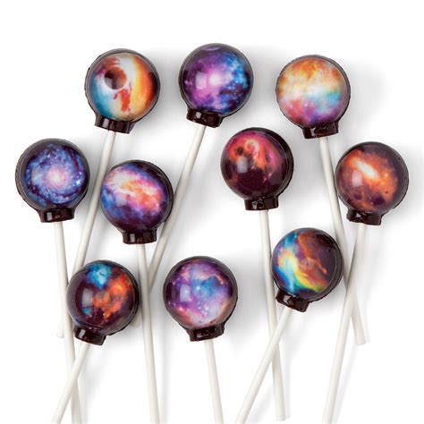 Cosmic Galaxy Lollipops Space Themed Candy Space Nerd T