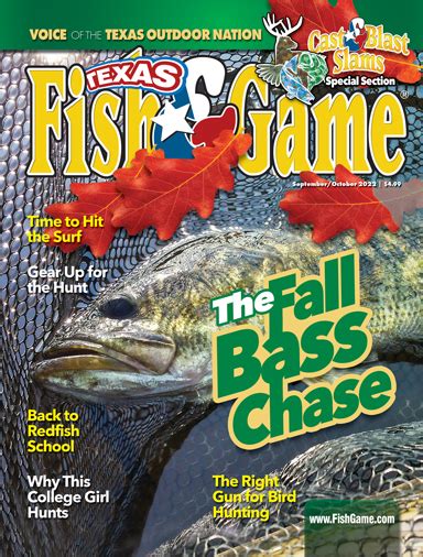 Texas Fish And Game Magazine Texas Outdoor Nation