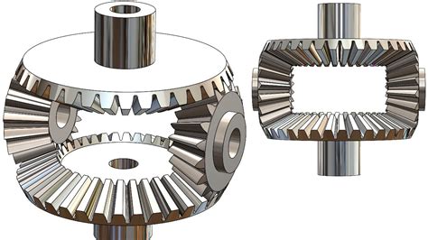 Mechanism 16 Supported Multi Gears And Pinion Input Bevels