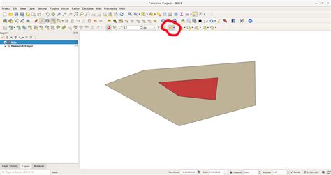 Creating Polygon From Hole In Polygon Using QGIS Geographic