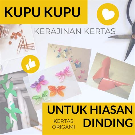 Untuk membuat kupu kupu semakin menarik, anda bisa memberi warna menggunakan pensil warna. Cara Membuat Kupu-Kupu dari Kertas Origami untuk Hiasan ...