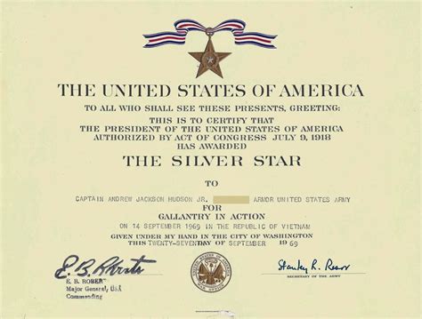 Awards Certificates Citations And Diplomas War Stories Of An Armed
